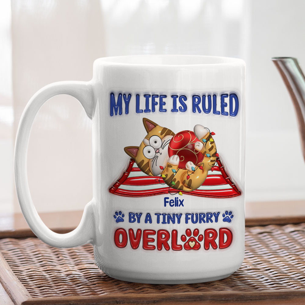 Personalized 3D Inflated Effect Cute Furry Overlords Mug