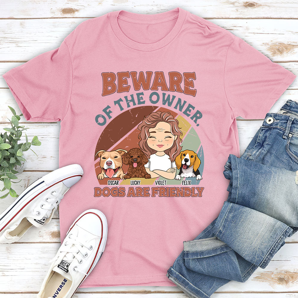 Personalized Unisex Dog - Friendly T - shirt: Ideal Gift for Pet Lovers