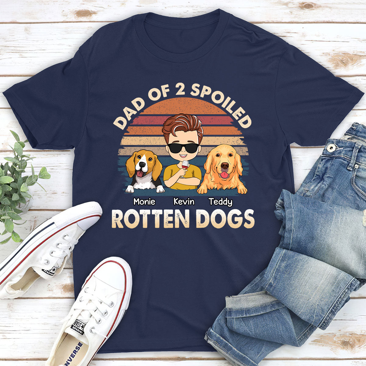 Rotten Dog Version 2 - Customizable Unisex Personalized T - shirt for Pet Lovers