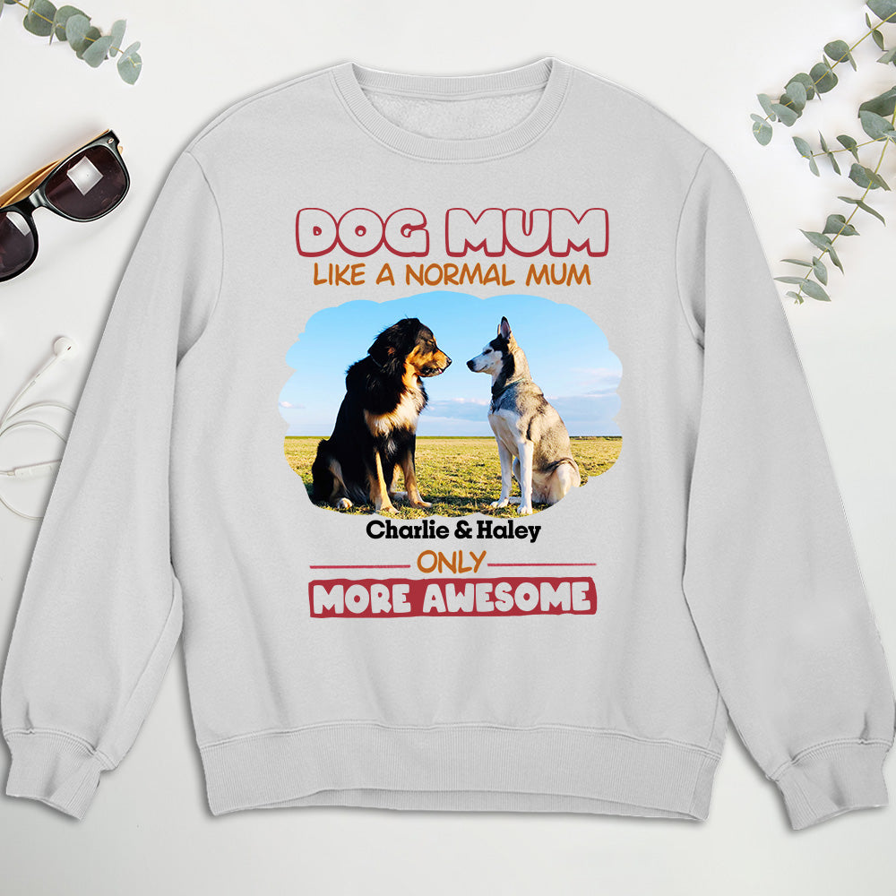 Personalized Custom 'Like A Normal Dad' Sweatshirt - Ideal Gift for Pet Lovers