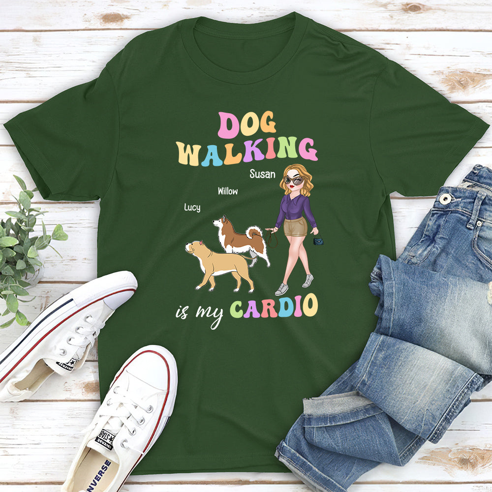 My Cardio - Personalized Custom Unisex Pet Lover's T-Shirt
