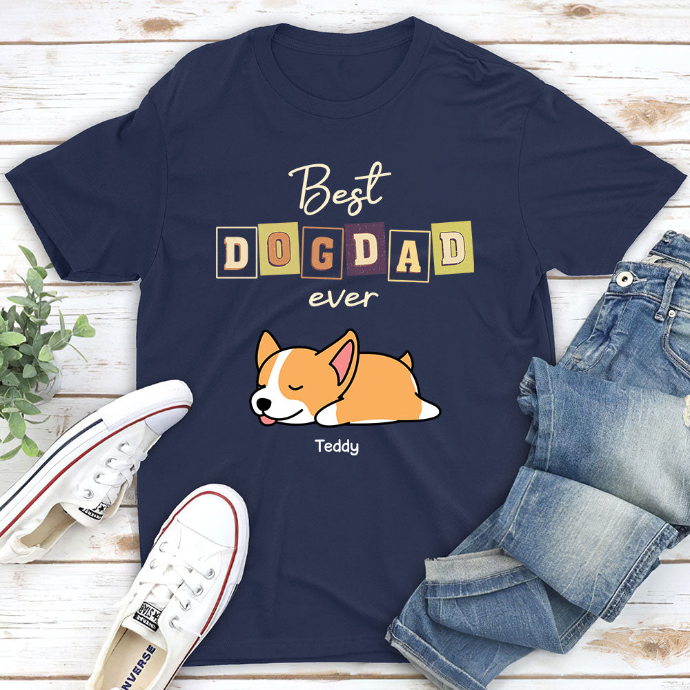 Personalized Custom Unisex My Dog Mom Dad T-shirt - Ideal Gift for Pet Lovers
