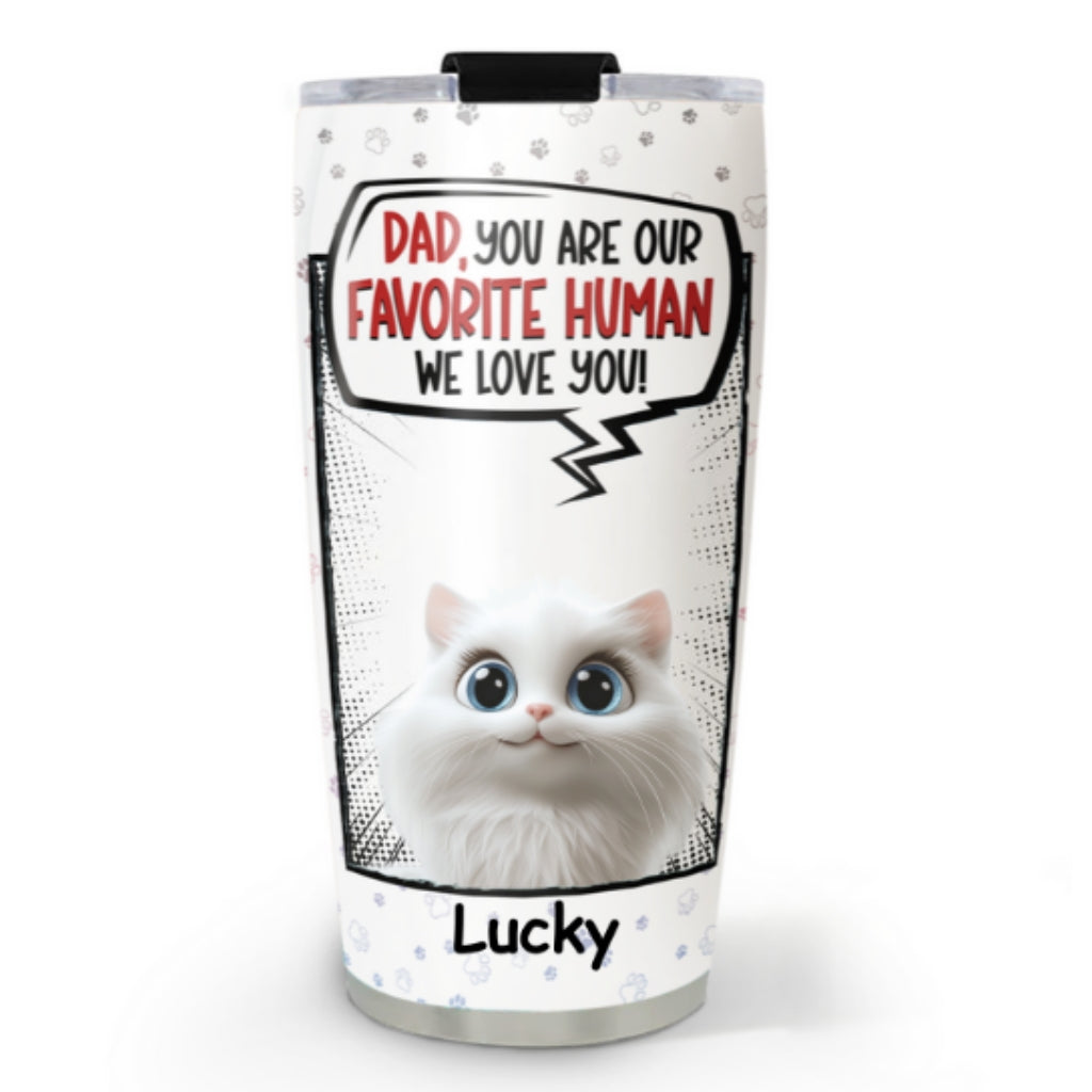 Customizable Favorite Pet Tumbler - Personalized for You