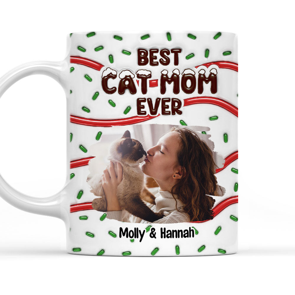 Personalized 3D Inflated Effect Mug: Ideal Gift for Dog and Cat Lovers
