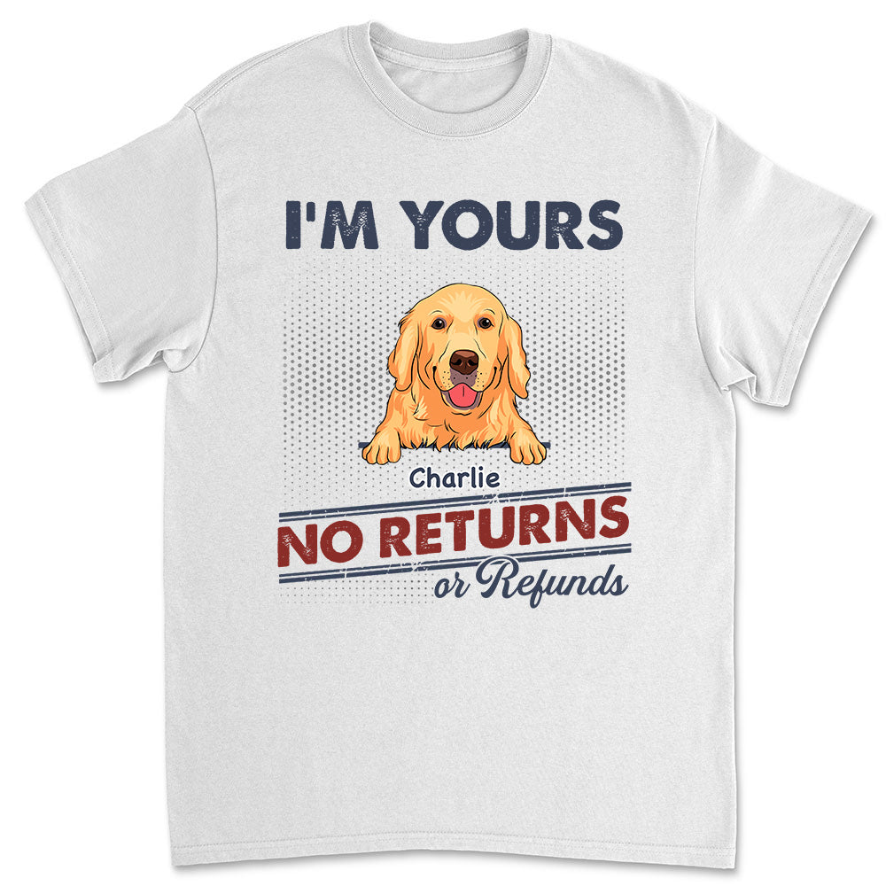 We Are Yours - Personalized Custom Unisex Pet Lover T-shirt
