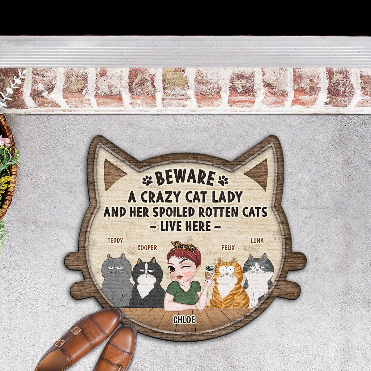Personalized Pet Lover's Doormat - A Unique Welcome