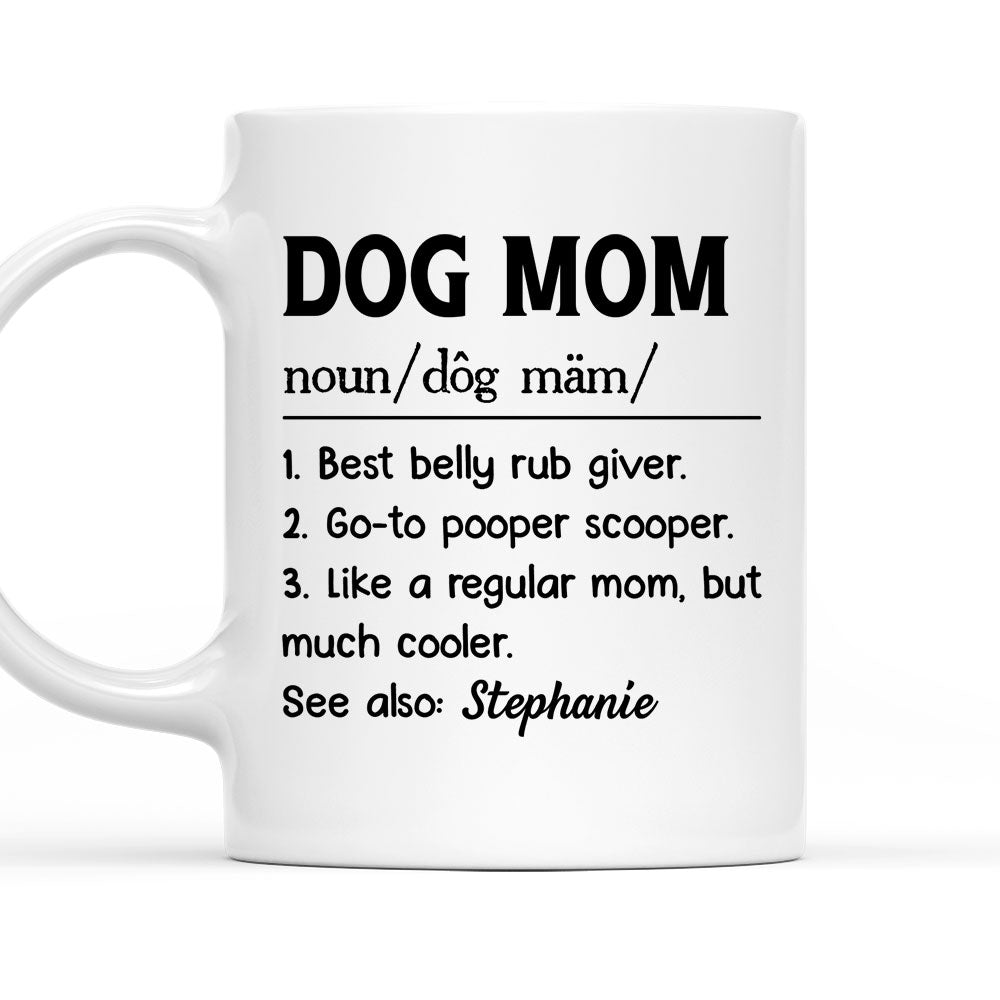 Personalized Custom Dog Mom Coffee Mug: A Heartwarming Gift