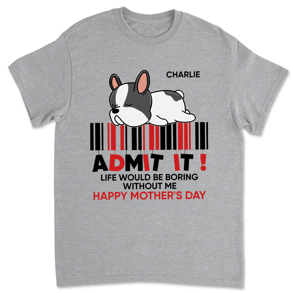 Happy Mother's Day - Customizable Unisex Personalized Pet Lover T-shirt