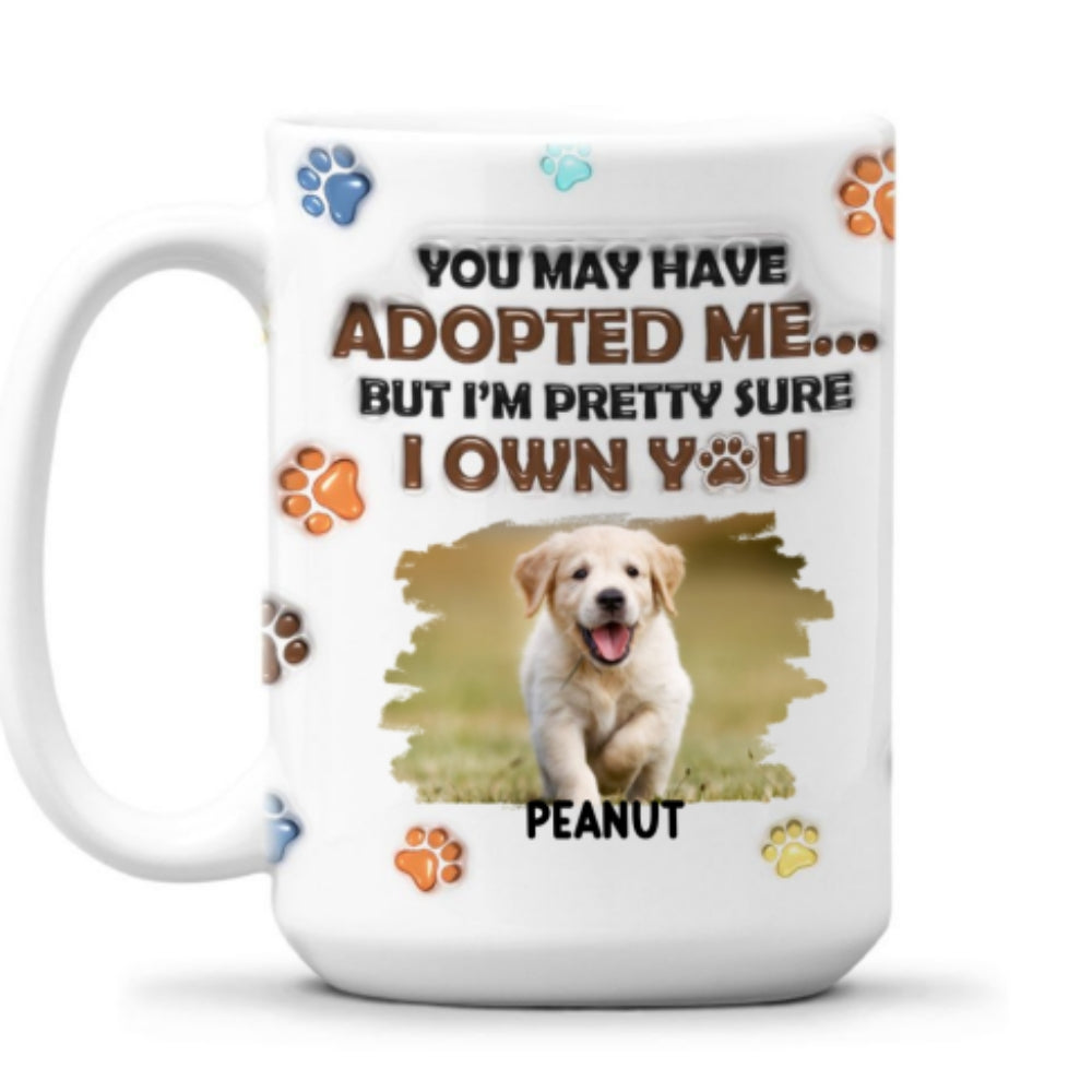 Personalized 3D Inflated Effect Photo Mug - Make Every Sip Special