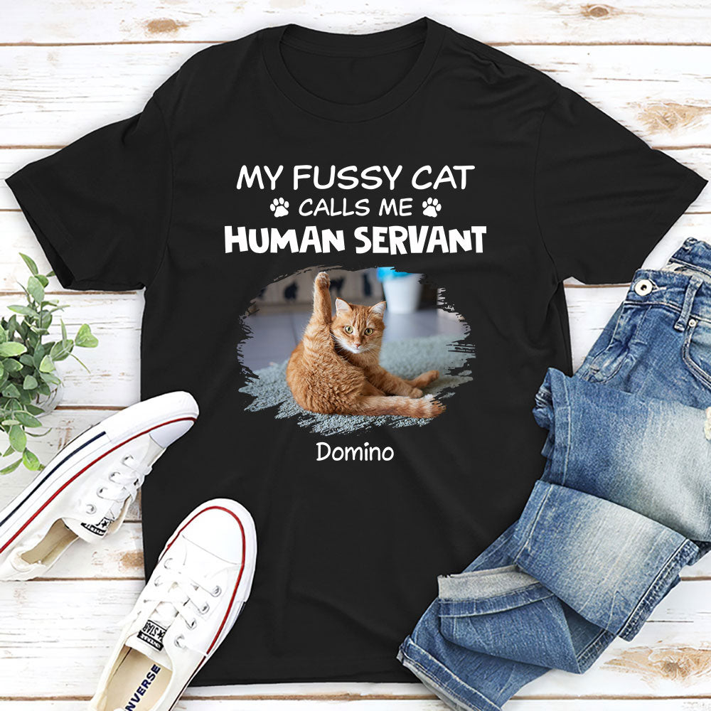 My Fussy Cat - Customizable Unisex Personalized T-shirt for Pet Lovers