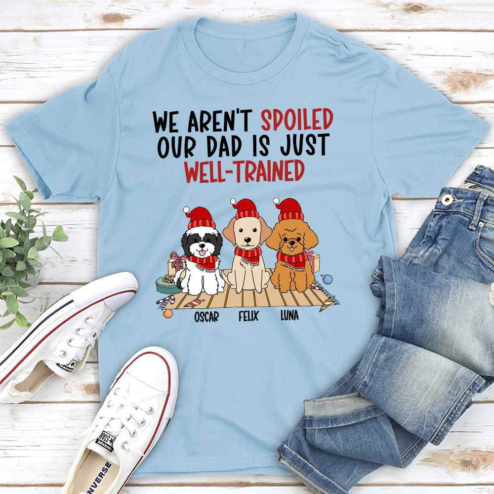 Well - Trained Mom Personalized Unisex Pet Lover's T - shirt