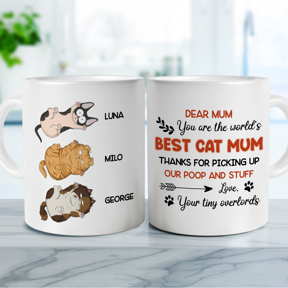 Personalized Thanks for Picking Up Custom Coffee Mug - Ideal Gift for Pet Lovers