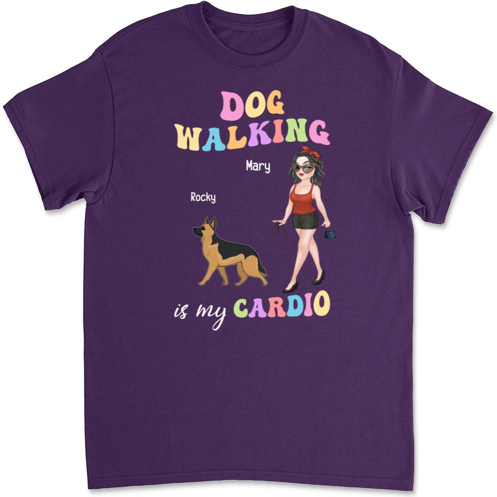 My Cardio - Personalized Custom Unisex Pet Lover's T-Shirt