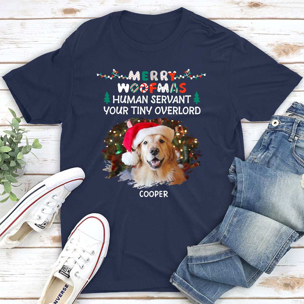 Meowy Christmas - Customizable Unisex Personalized T - shirt for Pet Lovers