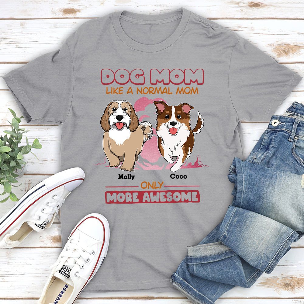 Unique Personalized Unisex T-shirt - Ideal for Pet Lovers, Like A Normal Dad Style