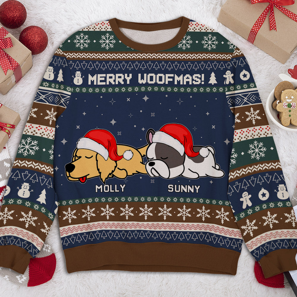 Wonderful Mom - Customizable All-Over Print Personalized Sweatshirt for Pet Lovers