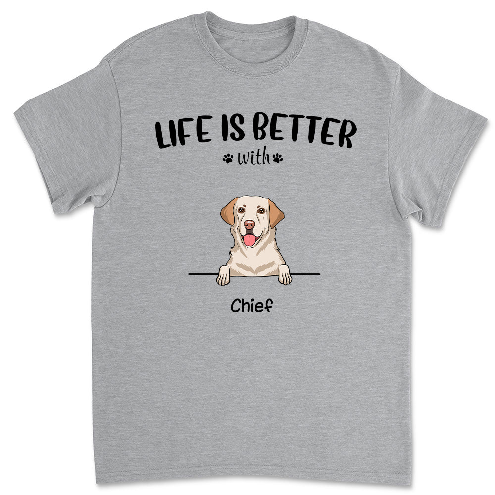 Best Life Personalized Unisex Classic Pet Lover T-shirt