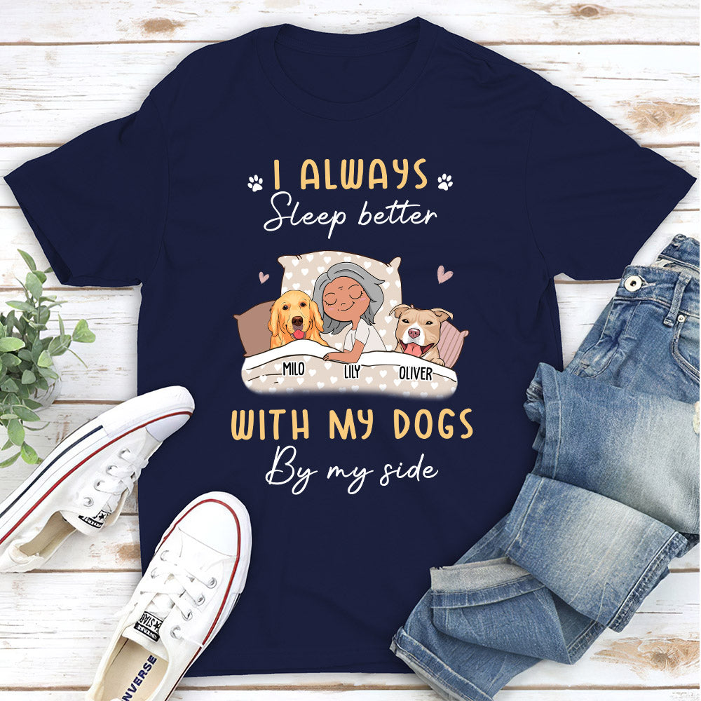 Personalized Unisex Sleep - Enhancing T - shirt for Pet Lovers
