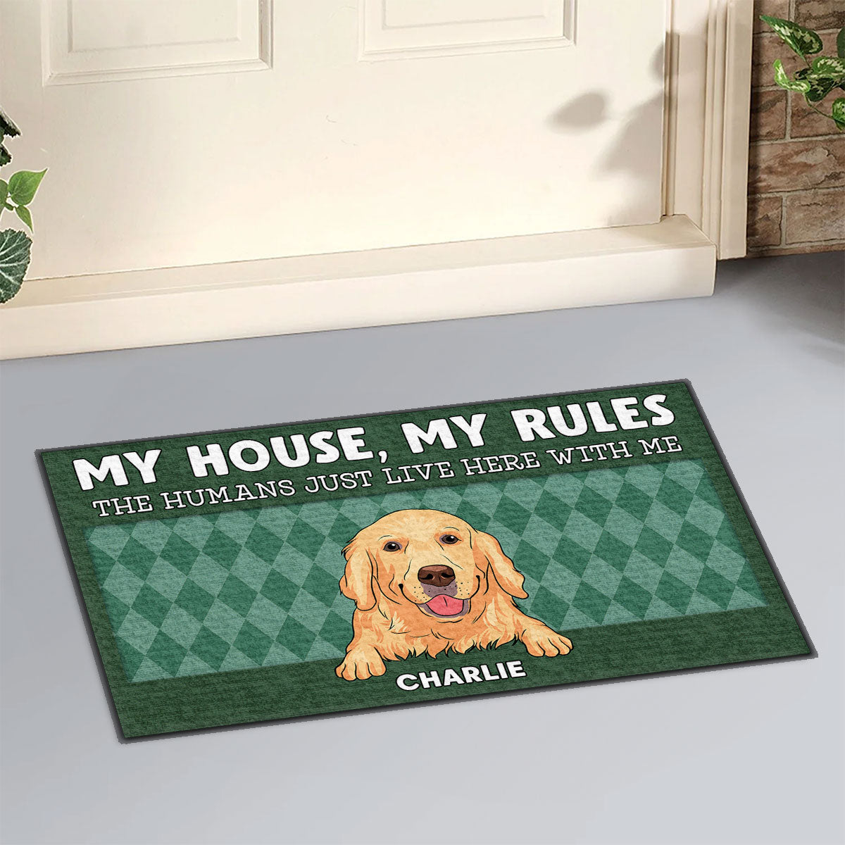 Personalized Pet Picture Doormat - The Ultimate Welcome for Pet Lovers