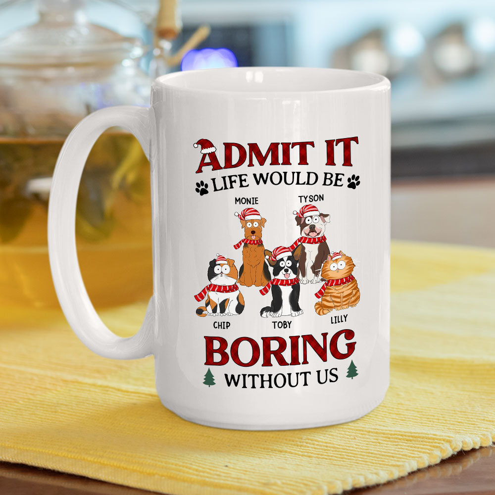 Personalized Custom Coffee Mug - Ideal Gift for Pet Lovers