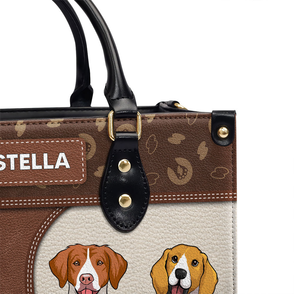 Personalized Custom Leather Bag: Show Your Love for Fur Babies
