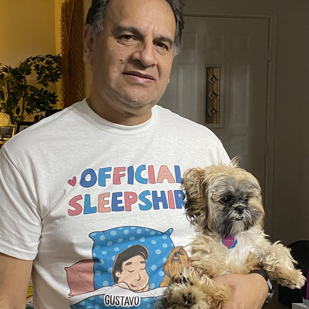 Customizable Dog Lover's Unisex Sleepshirt T-shirt