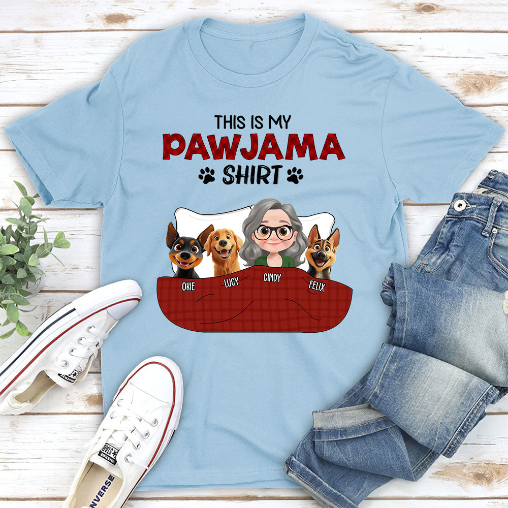 New Style Pawjama Personalized Custom Unisex T-Shirt - Ideal for Pet Lovers