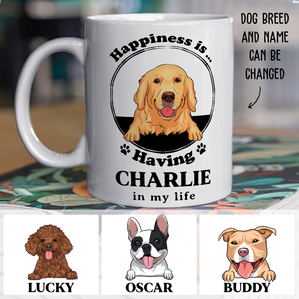 Personalized Custom Coffee Mug - The Perfect Happiness Gift for Pet Lovers