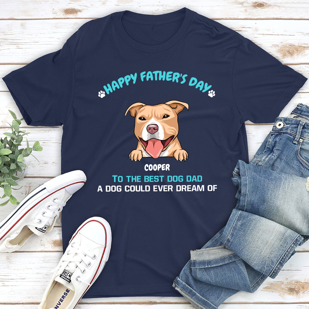 Dreamy Personalized Unisex Dog Lover T-shirt