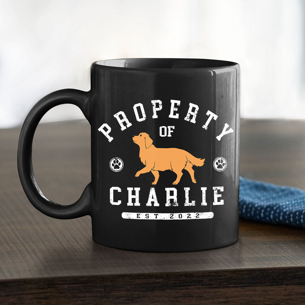 Customized Dog Lover's Personalized Coffee Mug