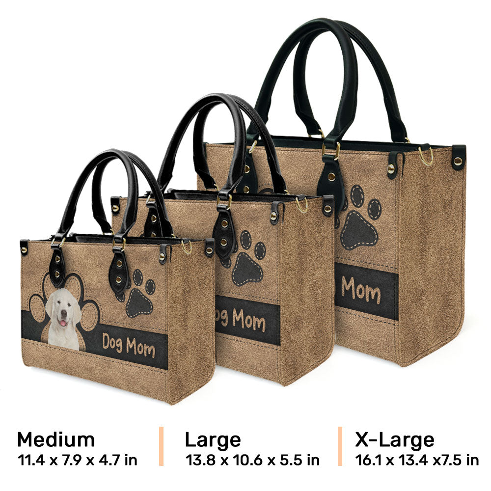 Fur Mom Luxury - Customizable Personalized Leather Handbag