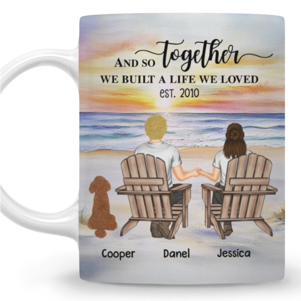 Personalized Custom Coffee Mug - A Life You'll Love
