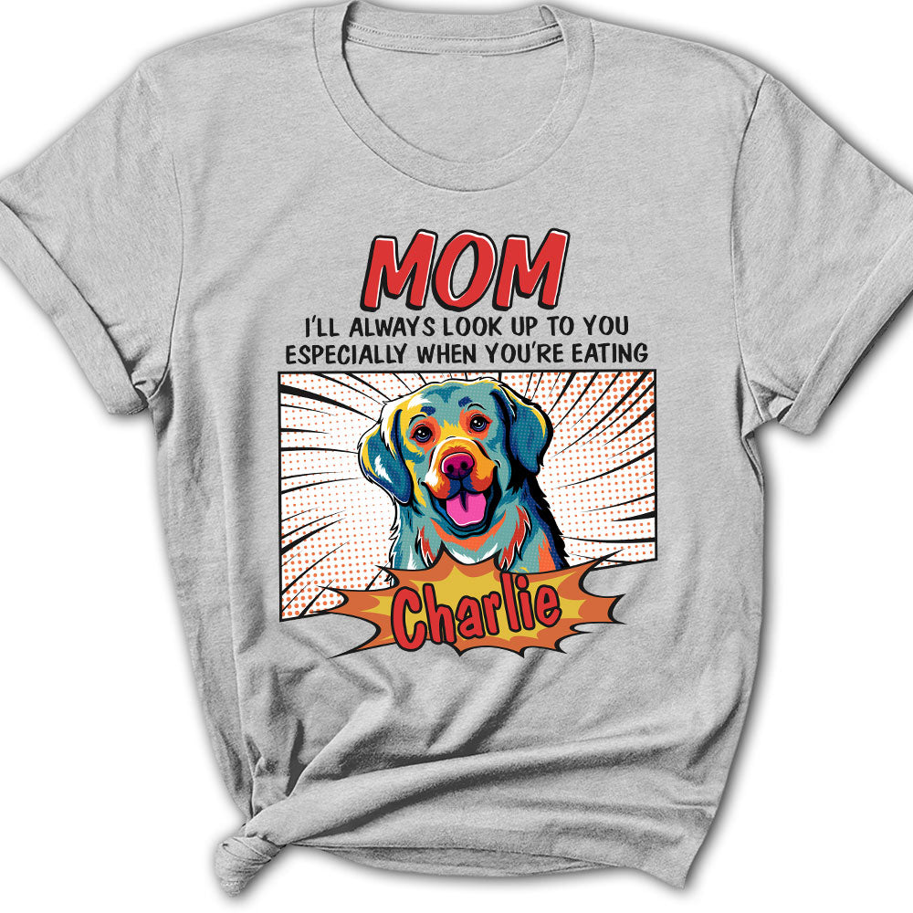 Personalized Pop Art Pet - Themed Women's T - shirt: Ideal Gift for Pet Lovers