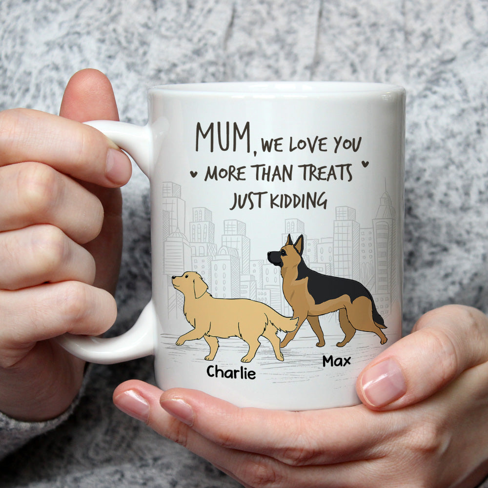 Exquisite Personalized Custom Coffee Mug - Ideal Gift for Pet Lovers