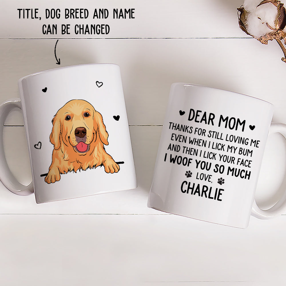 Customizable Personalized Coffee Mug - Ideal Gift for Pet Lovers
