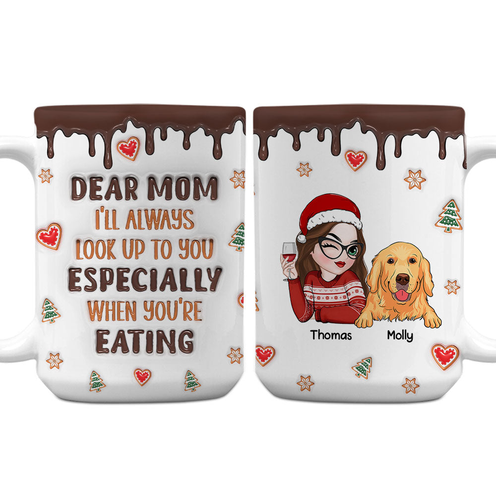 Personalized 3D Inflated Effect Custom Mug - A Heartfelt Daily Companion