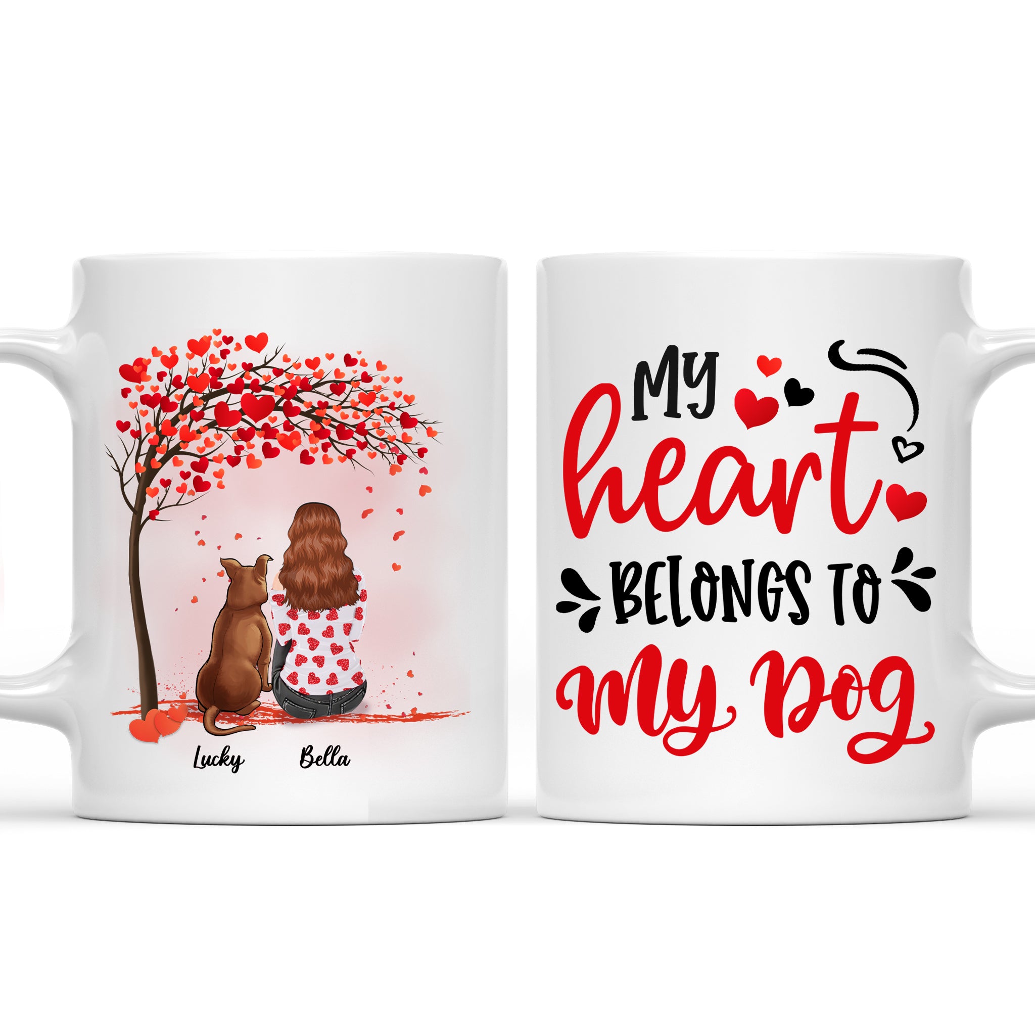 Personalized Custom Dog - Themed Coffee Mug for Pet Lovers
