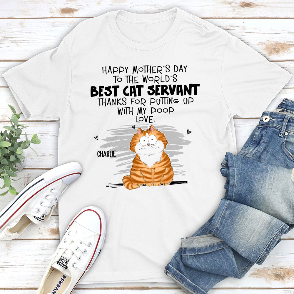 Customizable Unisex Cat Lover's Personalized T-shirt - Ideal Gift