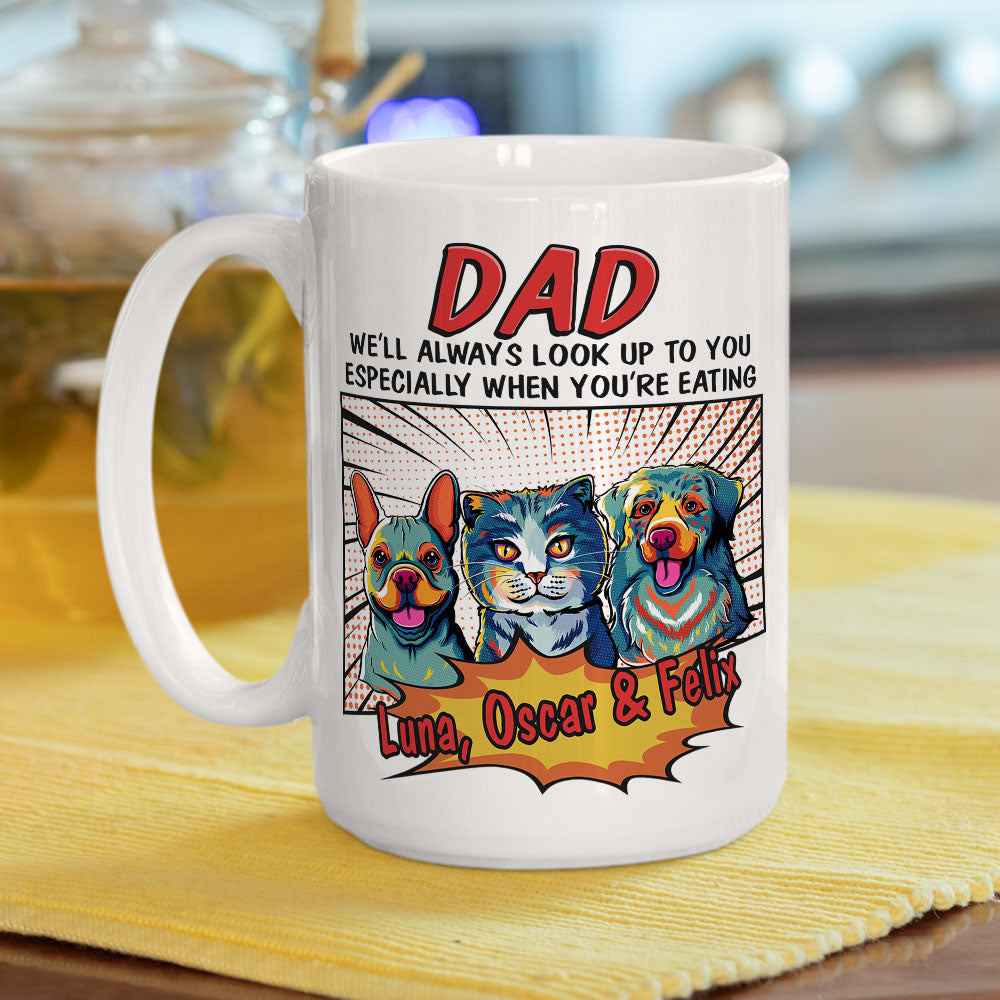 Personalized Pop Art Pet - The Perfect Custom Coffee Mug for Pet Lovers