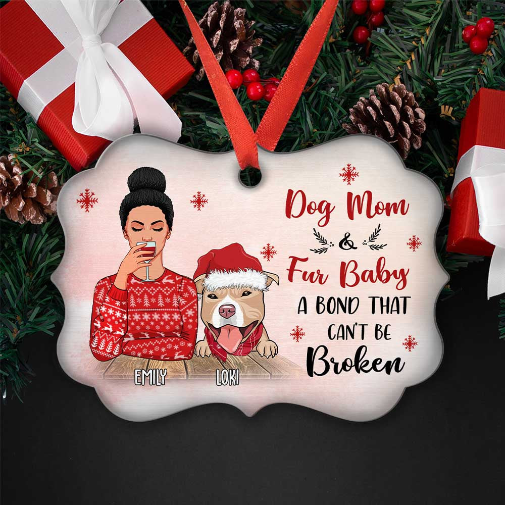 Personalized Custom Aluminum Ornament for Fur Babies - Ideal Holiday Gift