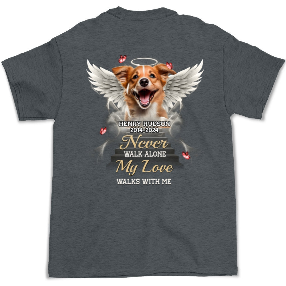 Personalized 'Until We Meet Again' Unisex T - shirt for Pet Lovers