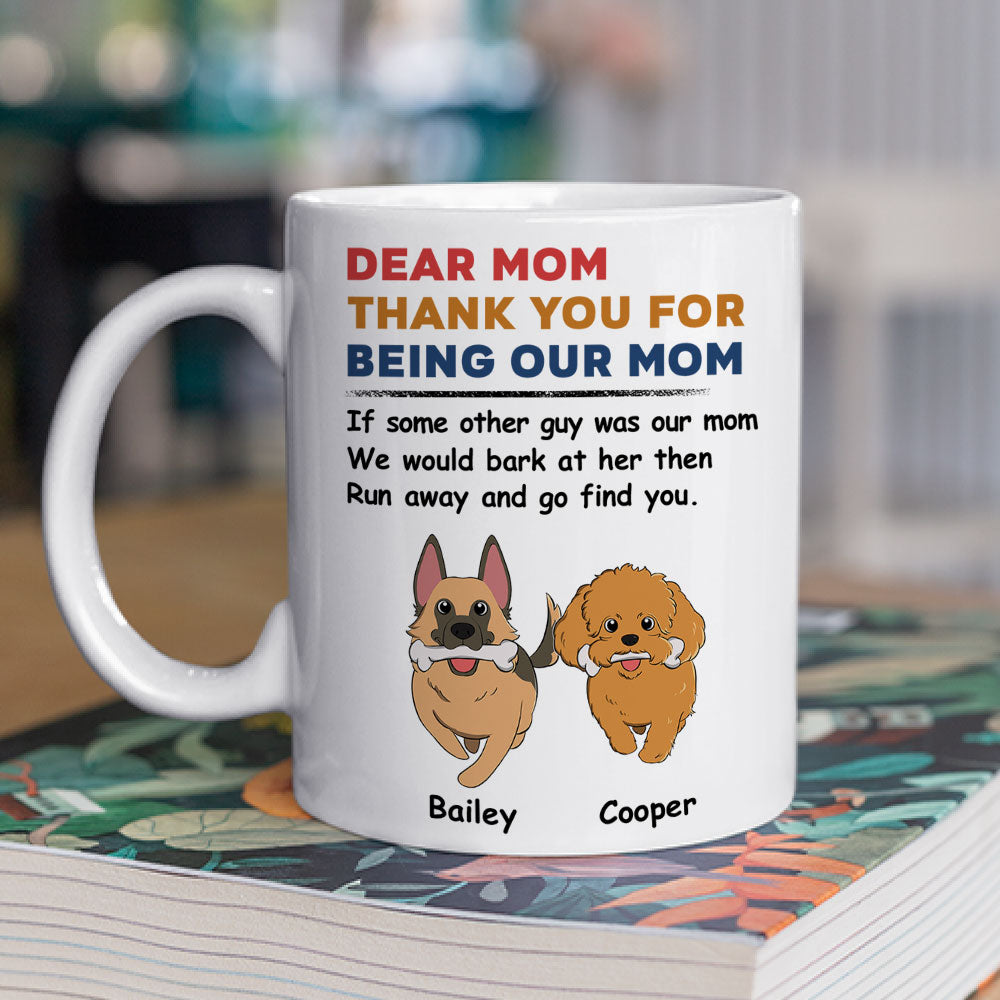 Personalized 'Thank You For Being My Dad' Custom Coffee Mug - Ideal Gift