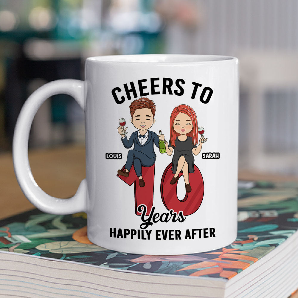 Cheers To - Customizable Personalized Coffee Mugs for Couples