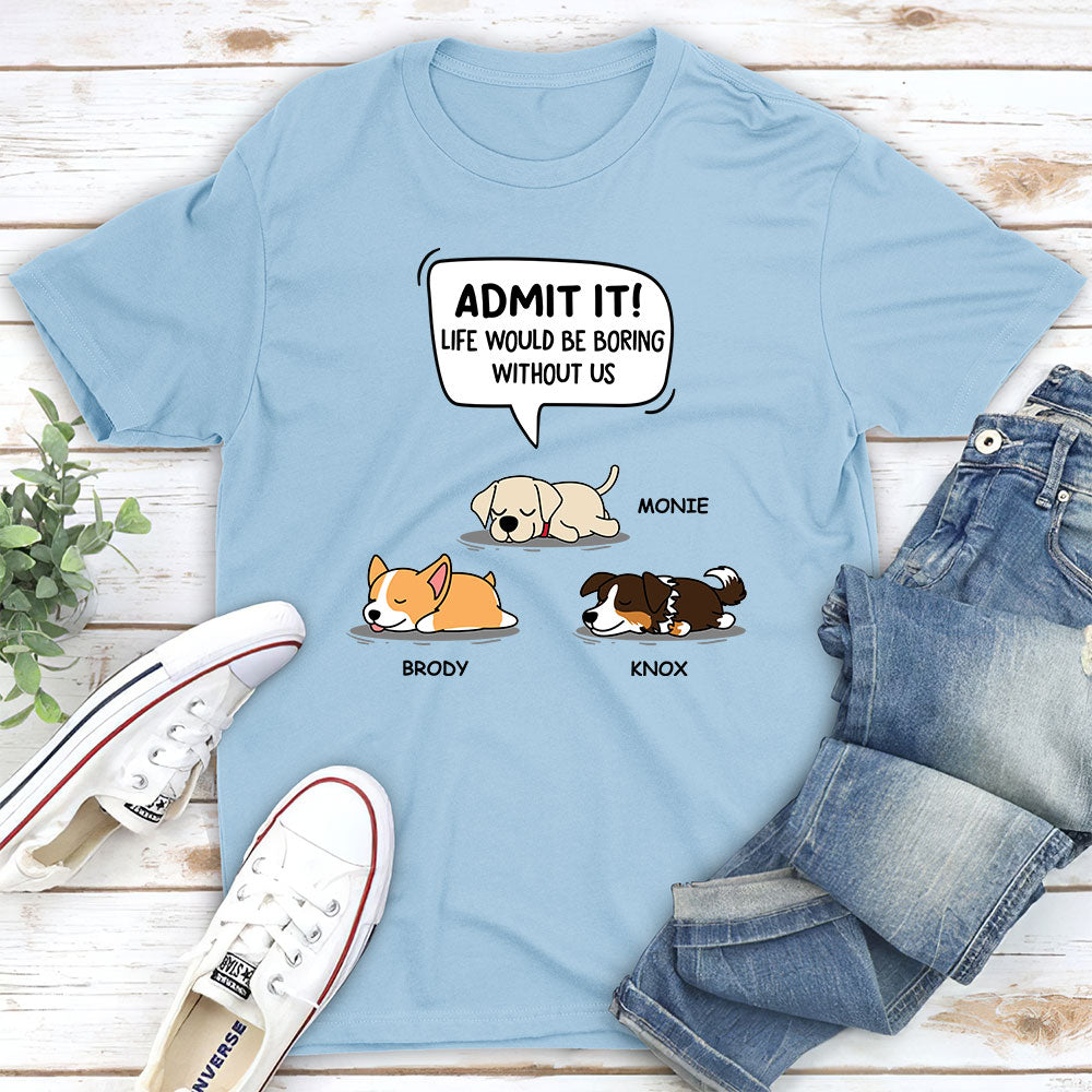 Personalized Unisex Pet Lover T-shirt - Beat Boring Life