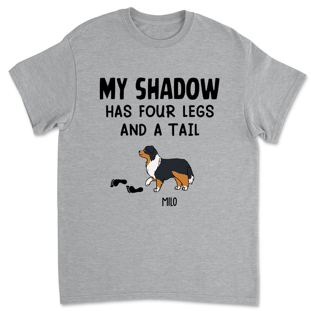 My Shadow 2 - Customizable Unisex Personalized T - shirt for Pet Lovers