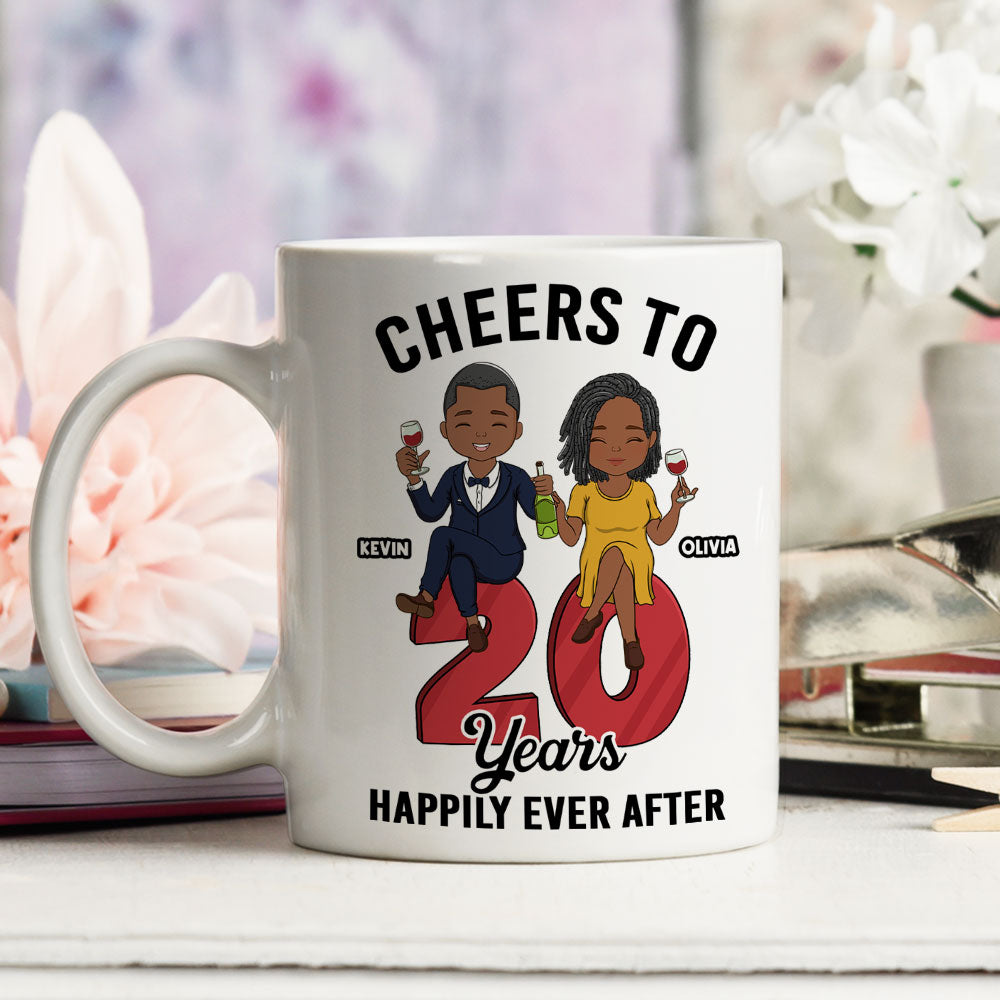 Cheers To - Customizable Personalized Coffee Mugs for Couples