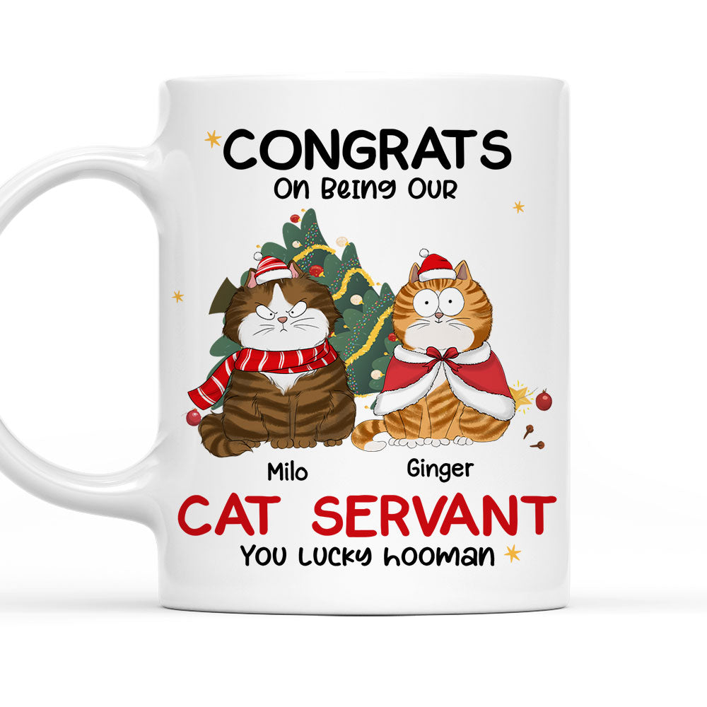 Lucky Hooman - Exquisite Personalized Custom Coffee Mug