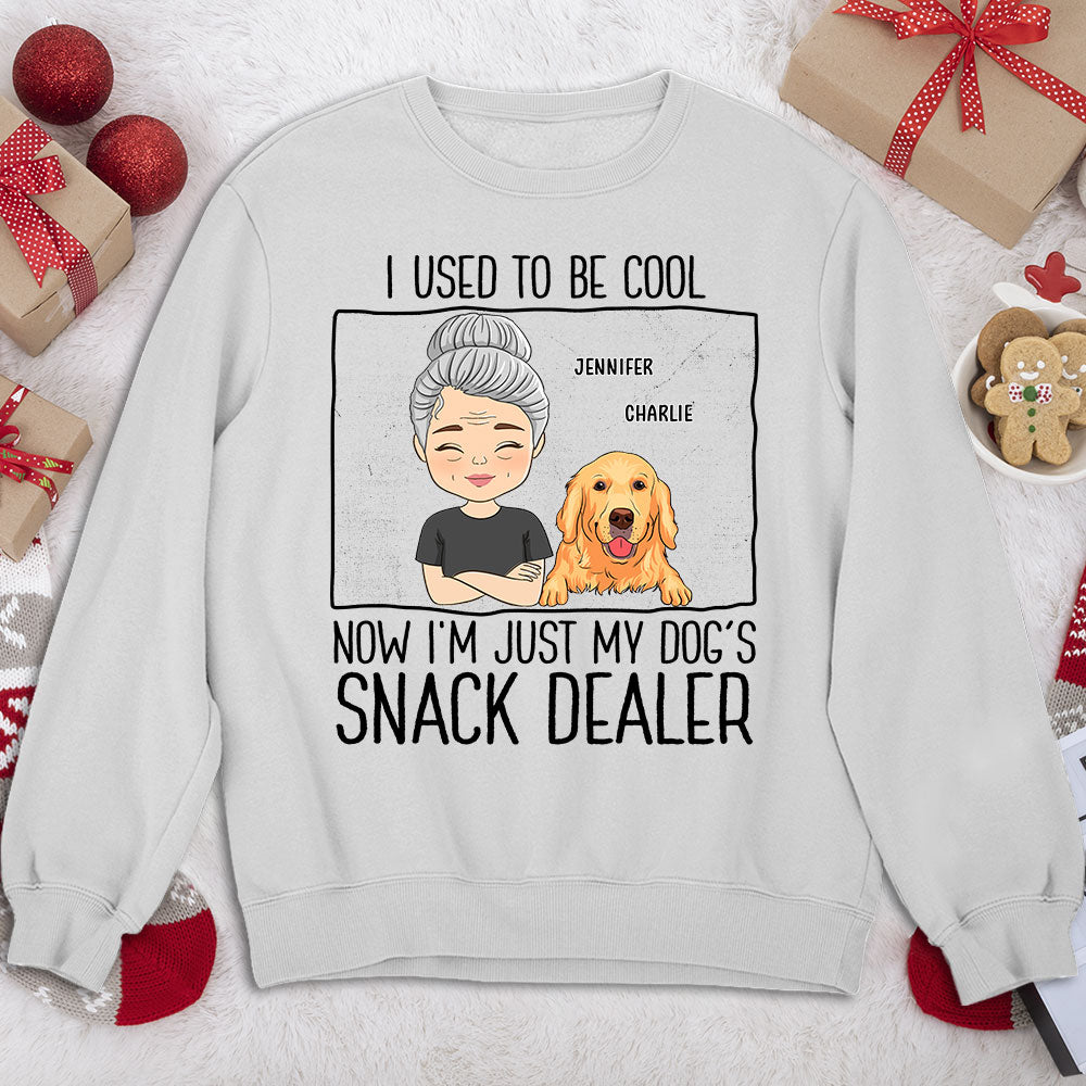 Customizable Just A Snack Dealer Personalized Sweatshirt - Ideal Gift