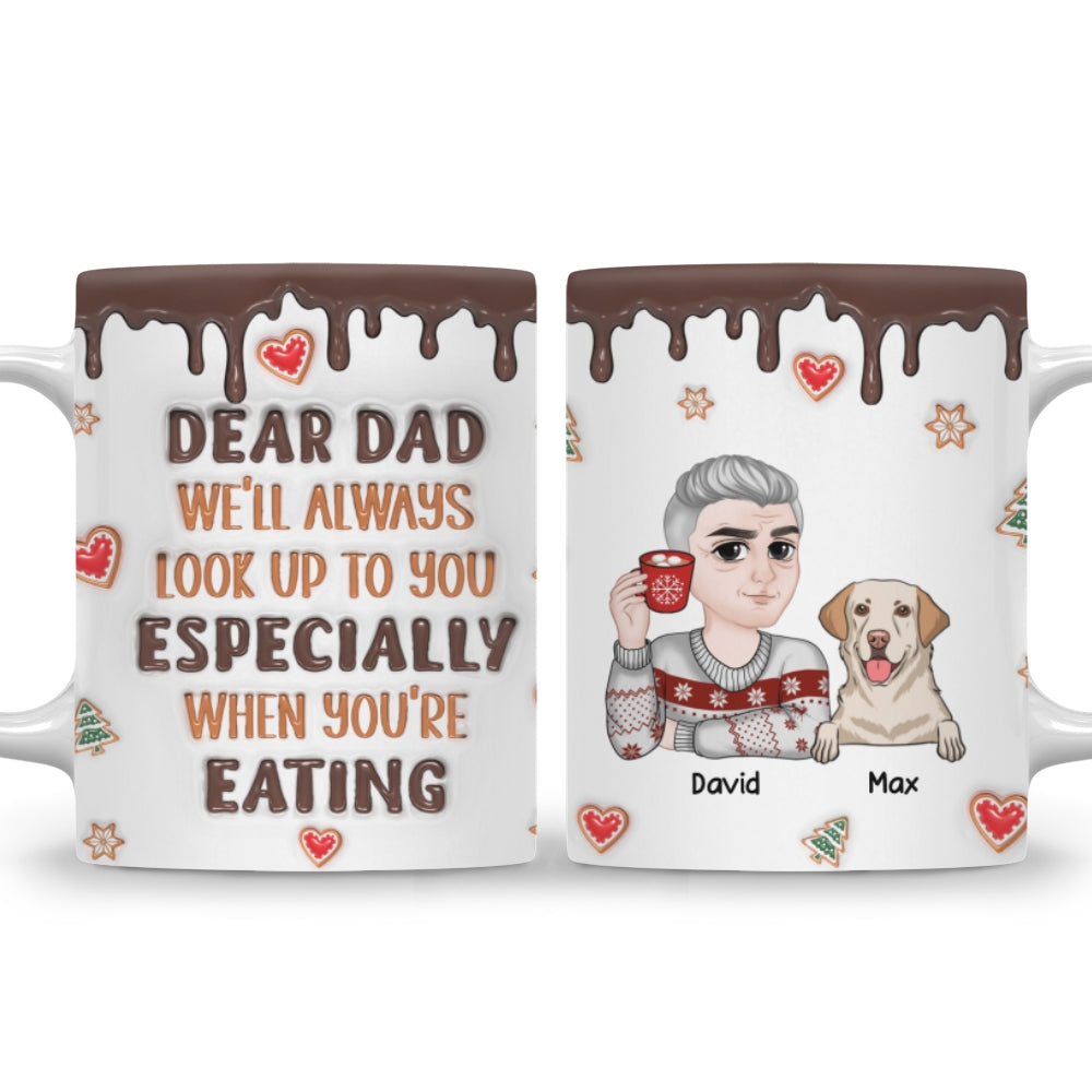 Personalized 3D Inflated Effect Custom Mug - A Heartfelt Daily Companion