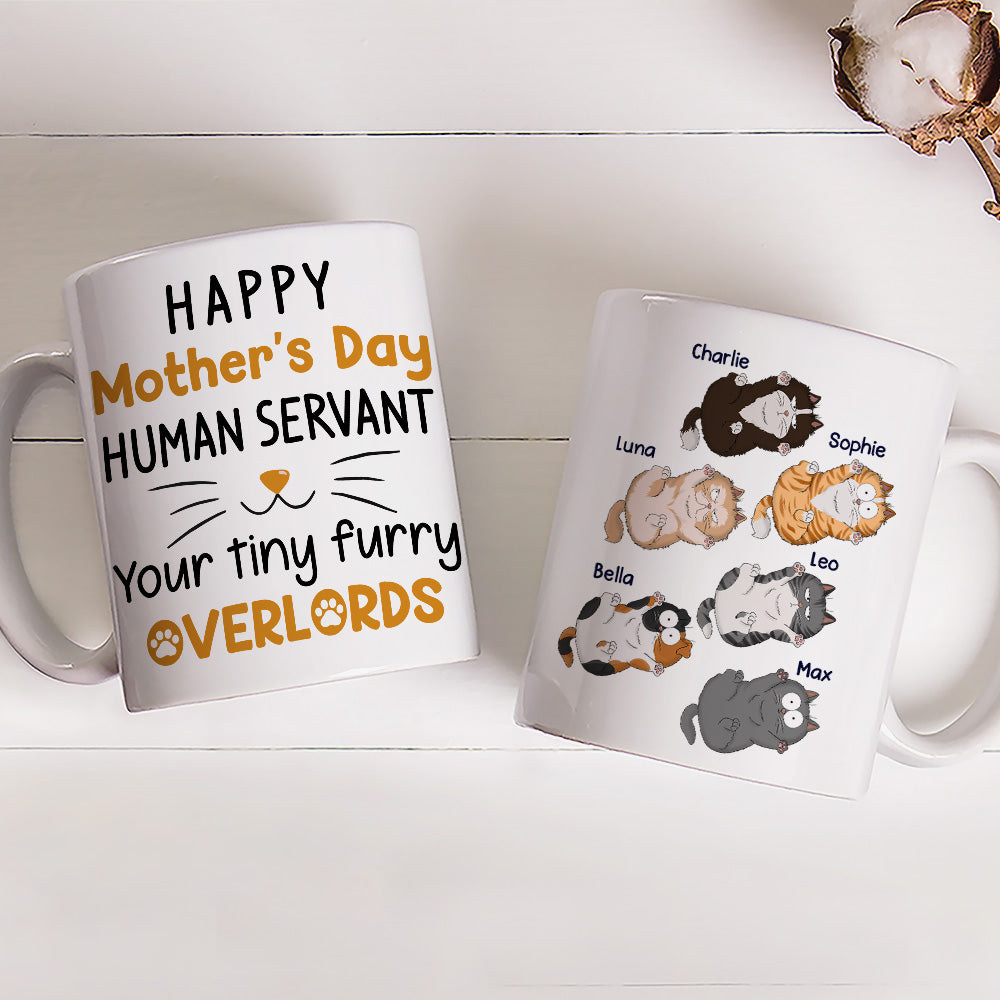 Personalized Custom Coffee Mug - Ideal Gifts for Your Tiny Furry Overlords Lovers